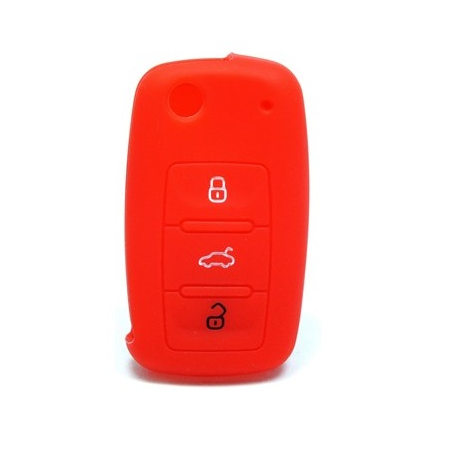 Volkswagen Oto Anahtar Kabı Beyaz