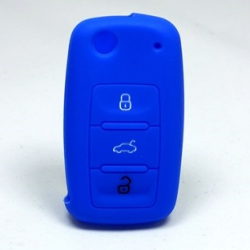 Volkswagen Oto Anahtar Kabı Mavi