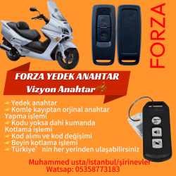 HONDA FORZA MOTOR ANAHTARI