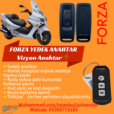 HONDA FORZA MOTOR ANAHTARI