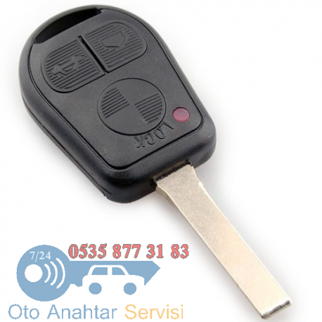 BMW 3 Butonlu Eski TipAnahtar Kumanda