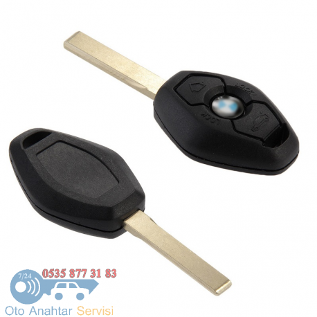 BMW 3 Butonlu Anahtar Kumanda