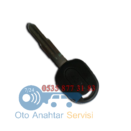 Chevrolet Anahtar ve Kabı (Çipsiz)